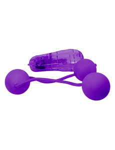 NASSTOYS REAL SKIN VIBRATING BEN-WA KEGAL BALLS PURPLE