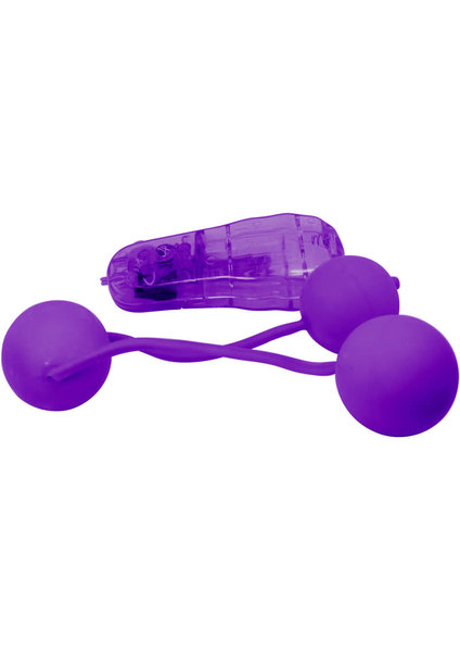 NASSTOYS REAL SKIN VIBRATING BEN-WA KEGAL BALLS PURPLE