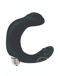 NASSTOYS NASSTOYS BUTTS UP ORGASMIC P-SPOT VIBRATING PLUG BLACK