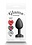 NS Novelties GLAMS XCHANGE HEART SILICONE ANAL PLUG