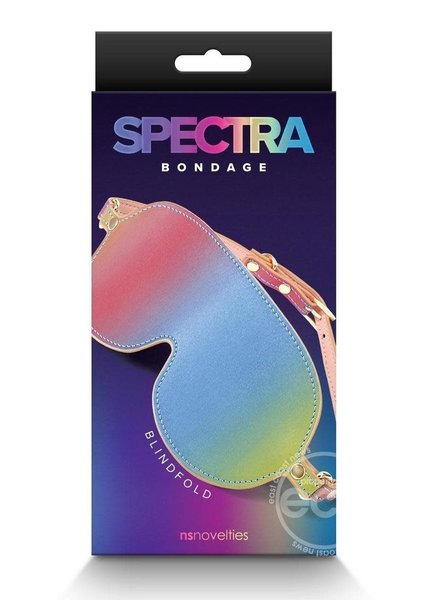 NS Novelties SPECTRA BONDAGE BLINDFOLD RAINBOW