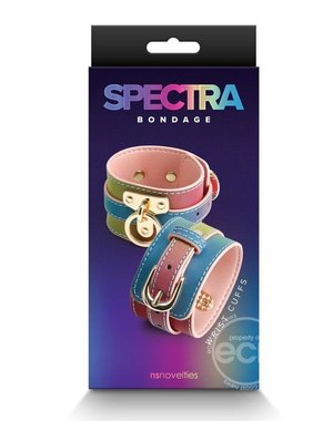 NS Novelties SPECTRA BONDAGE WRIST CUFF RAINBOW