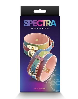 NS Novelties SPECTRA BONDAGE ANKLE CUFF RAINBOW