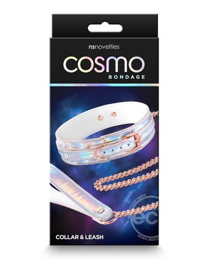 NS Novelties COSMO BONDAGE RAINBOW COLLAR & LEASH