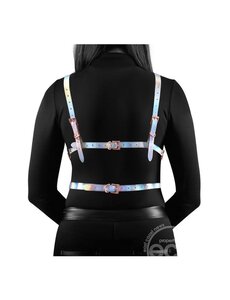 NS Novelties COSMO HARNESS RAINBOW RISQUE CHEST HARNESS