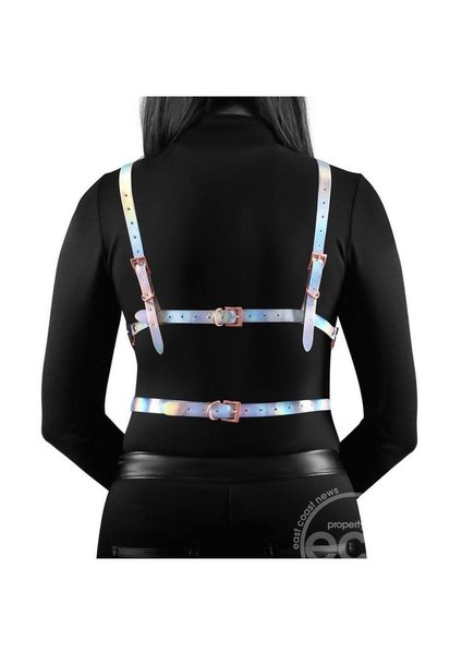 NS Novelties COSMO HARNESS RAINBOW RISQUE CHEST HARNESS