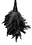 FETISH FANTASY FETISH FANTASY FRISKY FEATHER DUSTER 14" BLACK