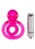 CalExotics DUAL CLIT FLICKER VIBRATING COCK RING