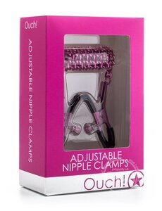 OUCH! OUCH! ADJUSTABLE NIPPLE CLAMPS