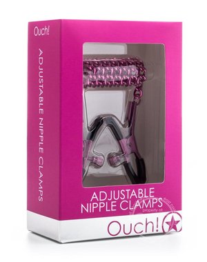 OUCH! OUCH! ADJUSTABLE NIPPLE CLAMPS