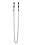 OUCH! OUCH! PINCERS NIPPLE CLAMPS SILVER