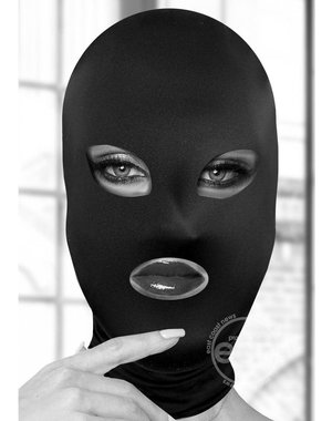 OUCH! OUCH! SUBVERSION MASK WITH OPEN EYES & MOUTH BLACK