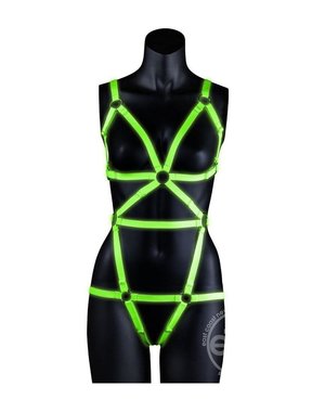 OUCH! OUCH FULL BODY GLOW IN THE DARK HARNESS