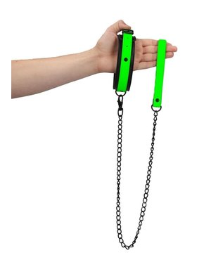 OUCH! OUCH! COLLAR & LEASH GLOW IN THE DARK