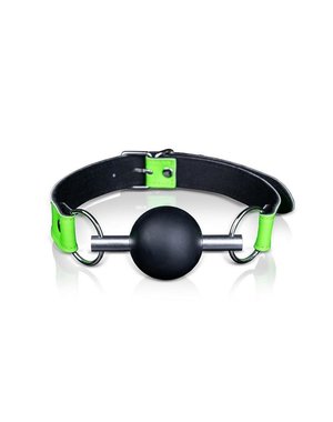 OUCH! OUCH! SOLID BALL GAG GLOW IN THE DARK