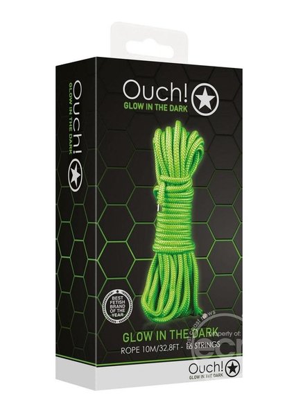 OUCH! OUCH! GLOW IN THE DARK ROPE 10M/16 STRINGS