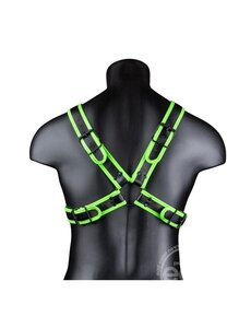 OUCH! OUCH! CROSS HARNESS GLOW IN THE DARK