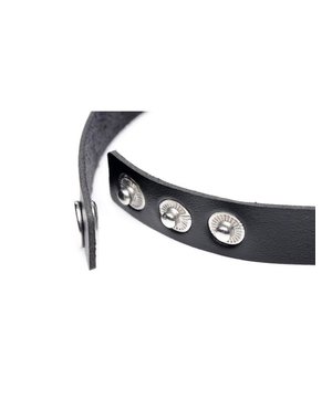 MASTER SERIES MASTER SERIES BLACK GOTHIC HEART CHAIN CHOKER