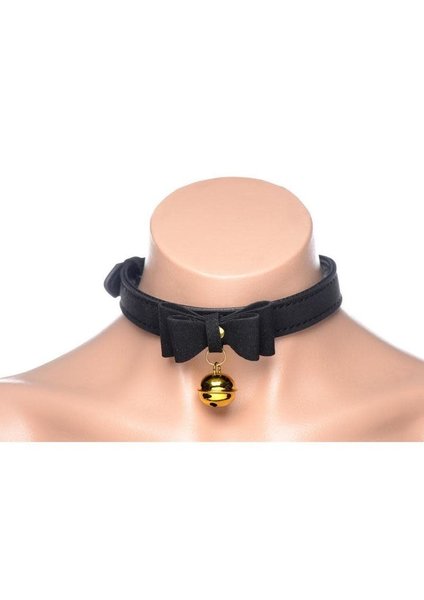MASTER SERIES MASTER SERIES GOLDEN KITTY COLLAR BALCK & GOLD