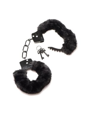 MASTER SERIES MASTER SERIES CUFFED IN FUR FURRY HANDCUFFS