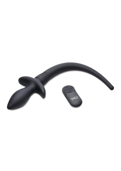 TAILZ TAILZ WAGGERZ MOVING & VIBRATING SILICONE PUPPY TAIL WITH REMOTE