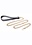 MASTER SERIES MASTER SERIES CHAIN LEASH BLACK/GOLD