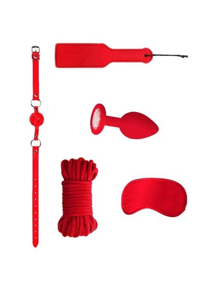 OUCH! OUCH INTRO BONDAGE KIT #5  RED
