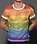 ANDREW CHRISTIAN ANDREW CHRISTIAN PRIDE MESH STRIPE TEE