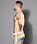 ANDREW CHRISTIAN ANDREW CHRISTIAN PRIDE MESH STRIPE SHORTS