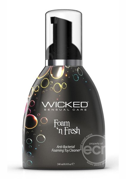 Wicked Sensual Care WICKED FOAM N' FRESH ANTIBACTERIAL FOAMING TOY CLEANER 8oz
