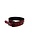 ROUGE ROUGE PLAIN LEATHER ADJUSTABLE 1 RING COLLAR