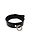 ROUGE ROUGE PLAIN LEATHER ADJUSTABLE 1 RING COLLAR