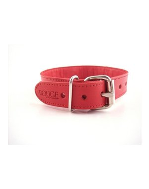 ROUGE ROUGE O RING STUDDED COLLAR RED