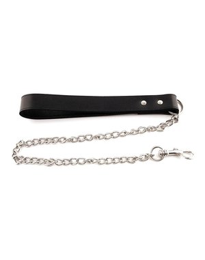 ROUGE ROUGE DOG LEAD WITH CHAIN BLACK