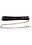 ROUGE ROUGE DOG LEAD WITH CHAIN BLACK