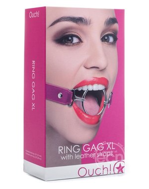 Shots OUCH! XL RING GAG PINK