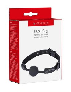 ME YOU US ME YOU US GAG HUSH GAG BLACK