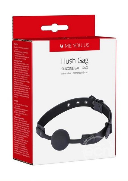 ME YOU US ME YOU US GAG HUSH GAG BLACK