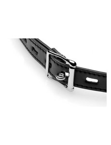 STRICT STRICT SILICONE BALL GAG WITH NIPPLE CLAMPS