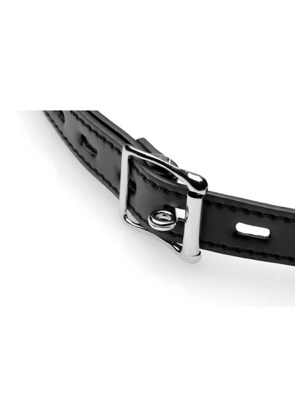 STRICT STRICT SILICONE BALL GAG WITH NIPPLE CLAMPS