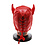53X UNTAMED RED PVC DEVIL MASK