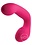 EVOLVED NOVELTIES BUCK WILD RECHARGEABLE SILICONE DUAL STIMULATOR PINK