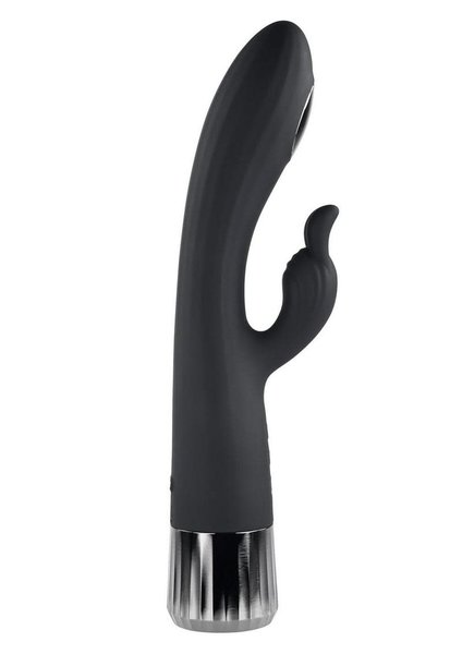 EVOLVED NOVELTIES HEAT UP & CHILL RECHARGEABLE G-SPOT DUAL STIM VIBRATOR