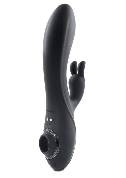 EVOLVED NOVELTIES RABBIT HOLE RECHARGEABLE SILICONE TRIPLE VIBRATOR