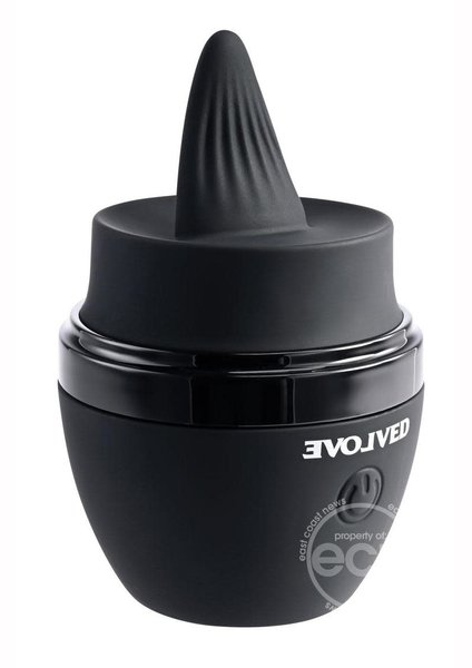 EVOLVED NOVELTIES TONGUE TIED RECHARGEABLE SILICONE CLITORAL STIMULATOR