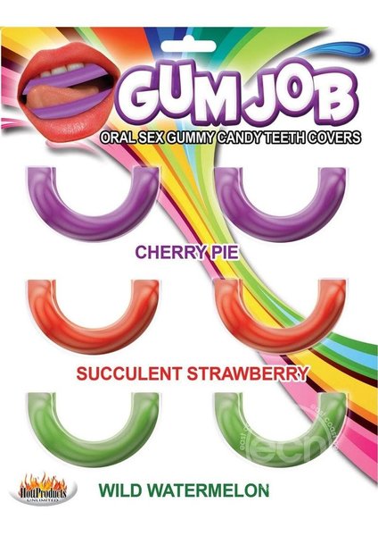 Hott Products GUM JOB ORAL SEX GUMMY CANDY TEETH COVERS
