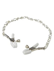 CalExotics NIPPLE PLAY CRYSTAL CHAIN NIPPLE CLAMPS