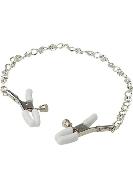 CalExotics NIPPLE PLAY CRYSTAL CHAIN NIPPLE CLAMPS