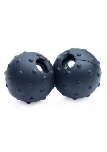 XR Brands MASTER SERIES DRAGON ORBS NUBBED MAGNETIC BALLS