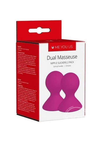 ME YOU US ME YOU US DUAL MASSEUSE SILICONE NIPPLE SUCKERS